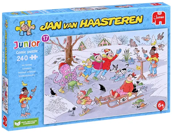 PuzzleJumbo din 240 piese - Patinaj pe gheață