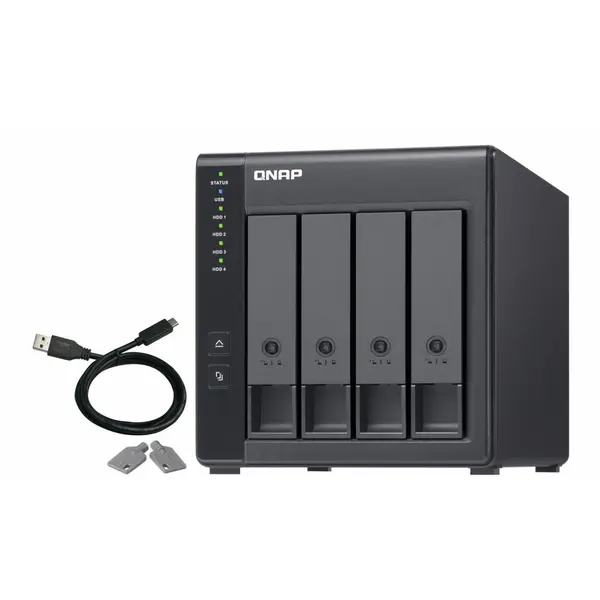 QNAP Direct Attached Storage QNAP TR-004, 4-Bay, USB Type-C