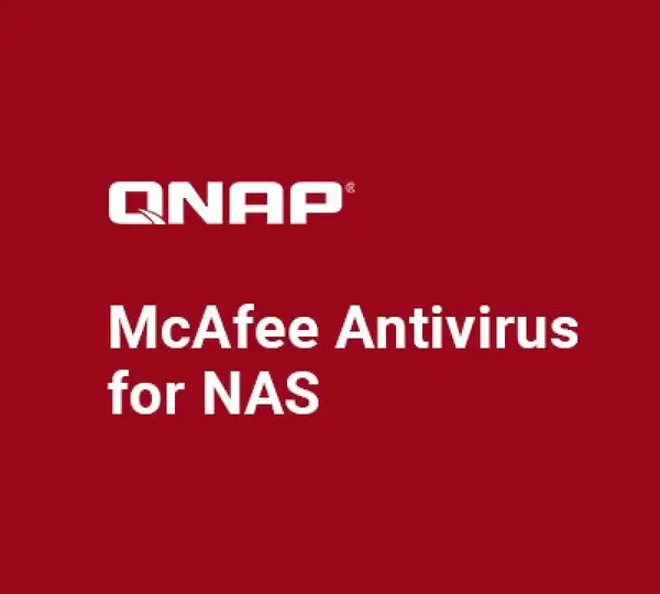 QNAP McAfee AntiVirus 5 Years License QNAP McAfee AntiVirus 5 Years License
