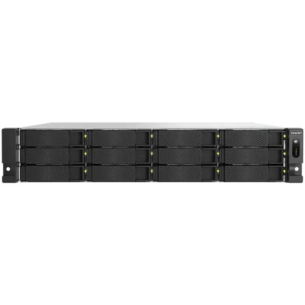 QNAP NAS QNAP TS-H1277AXU-RP-R7-32G, AMD Ryzen 7 8-core, 32GB DDR5, 12 Bay, 10GbE, Rack 2U
