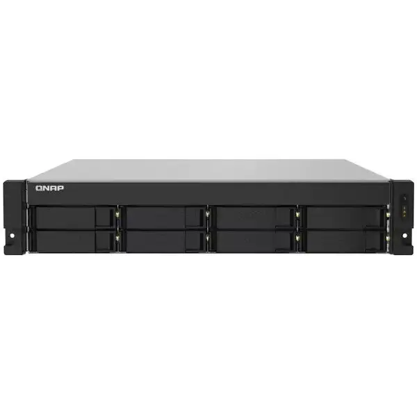 QNAP Network Attached Storage QNAP TS-832PXU-RP-4G cu procesor AnnapurnaLabs Alpine AL324 ARM® Cortex-A57 1.7GHz , 8-Bay, 4GB DDR4