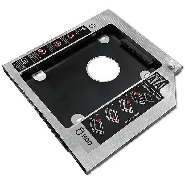 QOLTEC Adaptor Qoltec pentru al doilea HDD 2.5, 9,5 mm