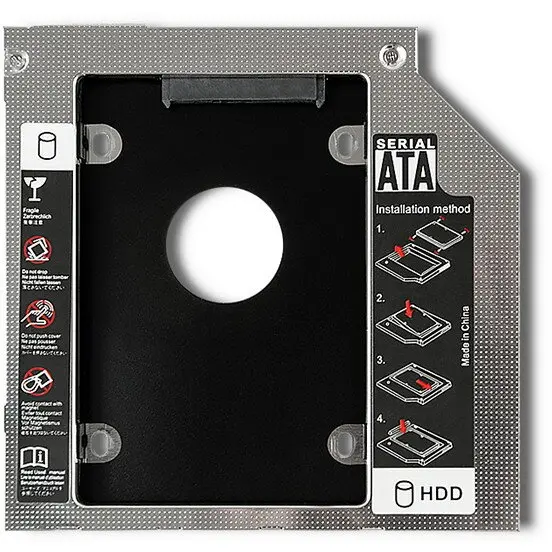 QOLTEC Carcasă Qoltec HDD pentru laptop, HDD de 2,5 | 12,7 mm