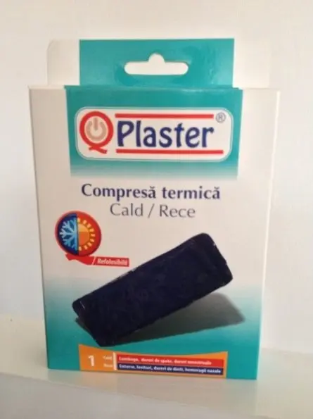 QPlaster Compresa termica refolosibila Cold-Hot 26 cm x 35 m