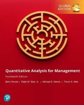 Quantitative Analysis for Management, Global Edition. 14 ed, Paperback/Trevor Hale
