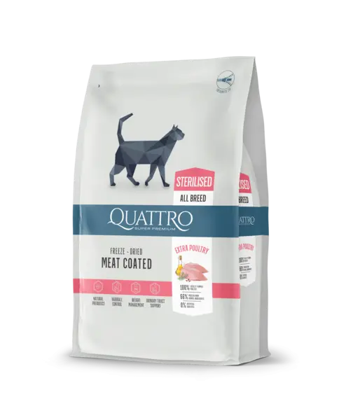 Quattro Cat Adult Sterilized 1.5 KG
