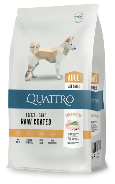 Quattro Dog Adult Pui All Breed 3 Kg