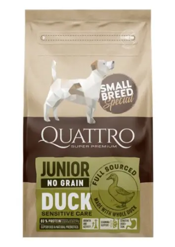Quattro Dog Small Breed No Grain Puppy 7 kg