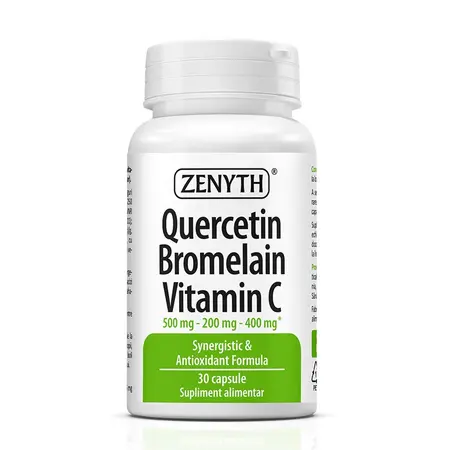 Quercetin Bromelain Vitamina C 30 capsule