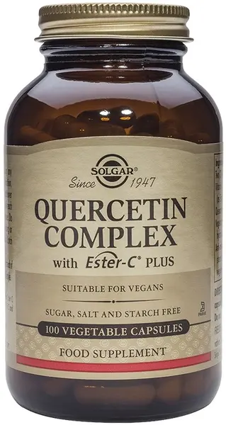 Quercetin Complex, 100 capsule vegetale, Solgar