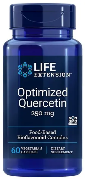 Quercetin optimizat, 250 mg, 60 capsule, Life Extension