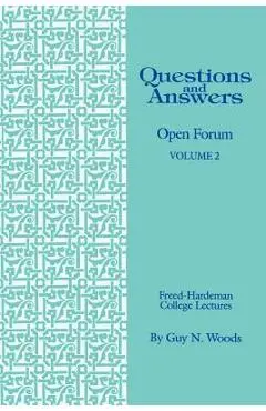 Questions & Answers: Open Forum - Guy N. Woods
