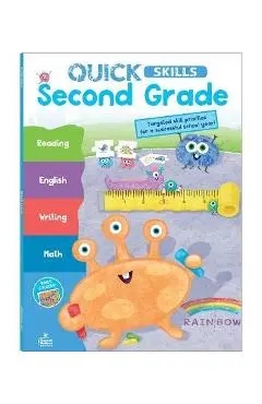 Quick Skills Second Grade Workbook - Carson Dellosa Education