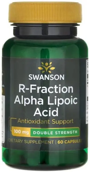 R-Fraction Alpha Lipoic Acid, 100 mg, 60 capsule, Swanson