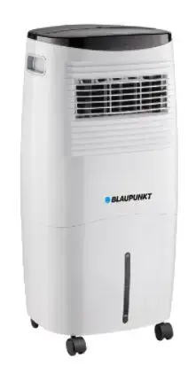 Racitor de aer portabil Blaupunkt ACF601, 120 W, 4 Trepte de viteza, 20 L, Telecomanda (Alb/Negru)