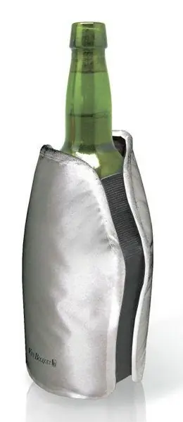 Răcitor elastic pentru sticle Vin Bouquet - Silver