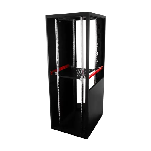 Rack de podea PRO SERIES 47U 19'' 800x1000, capacitate 1000 kg, RAL 9005, asamblat ASY-47U-80100PRO