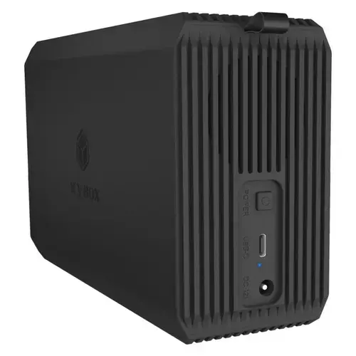 Rack Hard-disk ICY BOX IB-RD3720-CU3, 2,5inch/3,5inch, Type-C, USB3.2 (Negru)