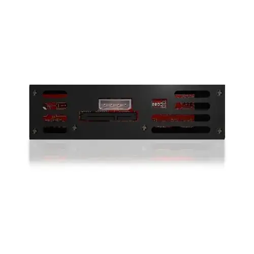 Rack Hard-disk Icy Box, RAIDSONIC, IB-138SK-B-II, 5.25inch, Pentru 3.5inch, SATA, Negru