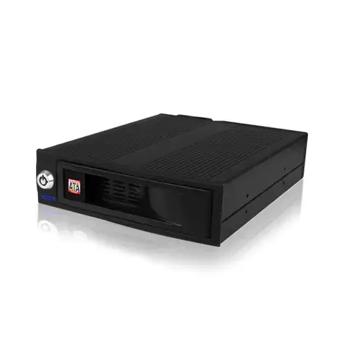 Rack intern Raidsonic IB-170SK-B, HDD 3.5'' SATA, ventilator 40 mm, Negru