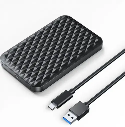 Rack Orico 2520C3-V1 pentru HDD / SSD SATA 2.5inch, USB-C (Negru)