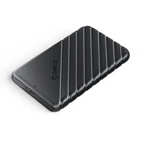 Rack Orico 25PW1C-C3 pentru HDD / SSD SATA 2.5inch, USB-C (Negru)