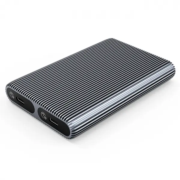 Rack Orico AM2C3-2N Dual Disk pentru SSD M.2 NVMe, Gri