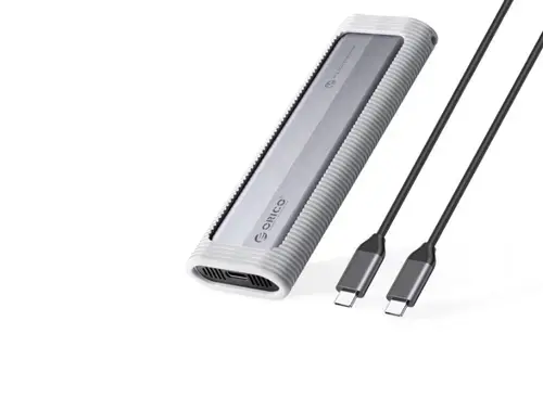 Rack Orico AXM2S-G2 pentru SSD M.2 NVMe / NGFF SATA, USB Type-C (Gri)