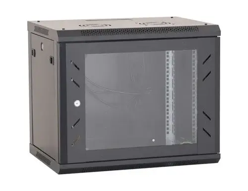 Rack perete 9U 19'' 600x450, negru, ASYTECH Networking ASY-9U-6045W