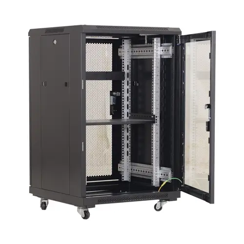 Rack podea 22U 19'' 600x600'negru - ASYTECH Networking ASY-22U-6060E