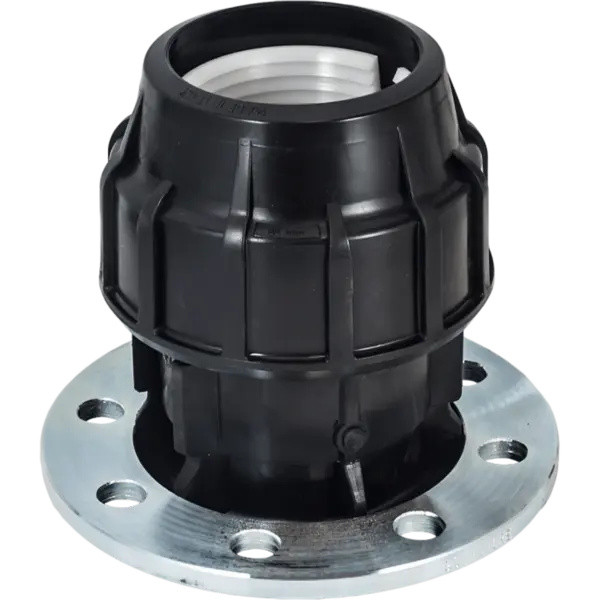 Racord compresiune cu flansa metalica, Elysee, Dimensiune 75x3"