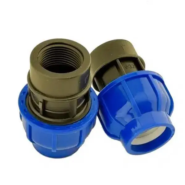 Racord Compresiune PEHD, Filet Interior, D 32 mm x 1"