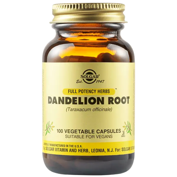 Radacina de papadie, 100 capsule, Solgar