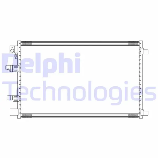 Radiator AC condensator cu uscator potrivit NISSAN QASHQAI I 2.0D 02.07-04.14
