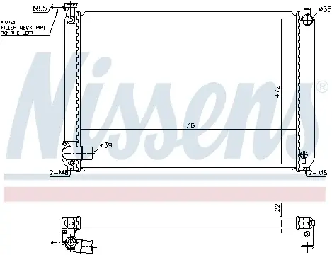 Radiator apa racire motor LEXUS RX 3.3H intre 2004-2008