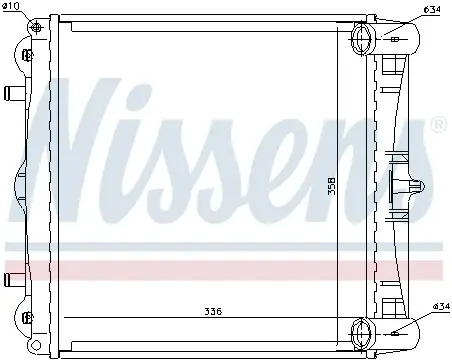 Radiator apa racire motor PORSCHE 911, 911 TARGA, BOXSTER 2.5-3.6 intre 1996-2005