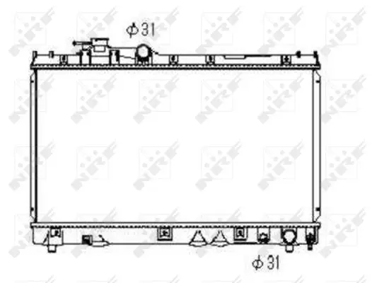 Radiator apa racire motor TOYOTA CELICA 1.8 2.0 intre 1993-1999