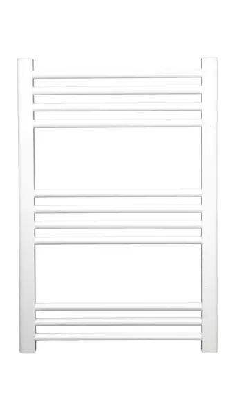 Radiator (calorifer) de baie tip portprosop Fornello Evo drept 600x800, Alb