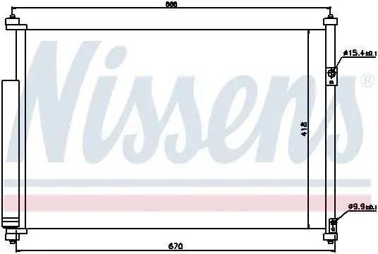Radiator clima AC cu uscator SUZUKI GRAND VITARA II 1.6-3.2 dupa 2005