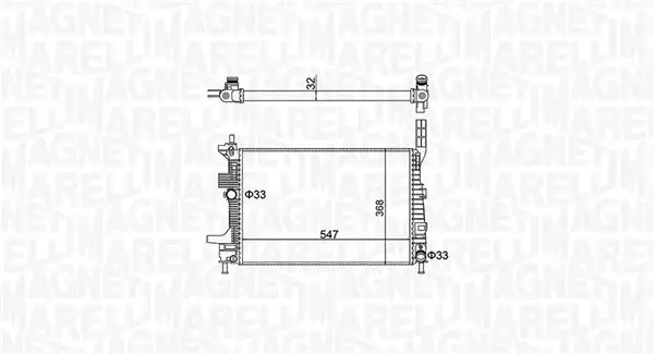 Radiator motor (Manual) potrivit FORD FOCUS III, FOCUS III KOMBI, KUGA II, TOURNEO CONNECT V408 NADWOZIE WIELKO, TRANSIT CONNECT, TRANSIT CONNECT V408 MINIVAN 1.5D 1.6D