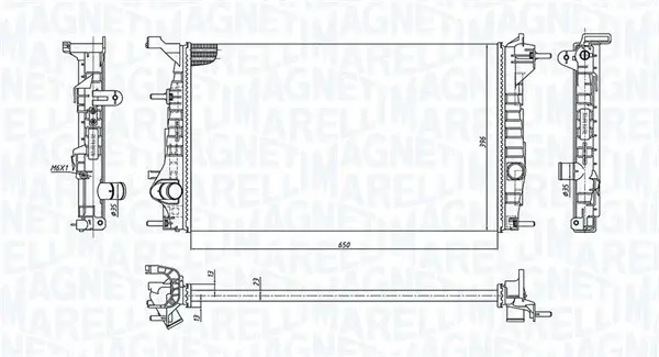 Radiator motor (Manual) potrivit RENAULT FLUENCE, GRAND SCENIC III, MEGANE, MEGANE III, SCENIC III 1.6ALK-2.0D