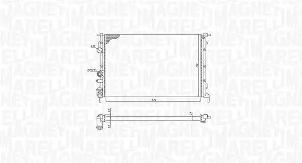 Radiator motor (Manual) potrivit RENAULT MEGANE I, MEGANE I CLASSIC, MEGANE I COACH, MEGANE SCENIC, SCENIC I 1.4-2.0
