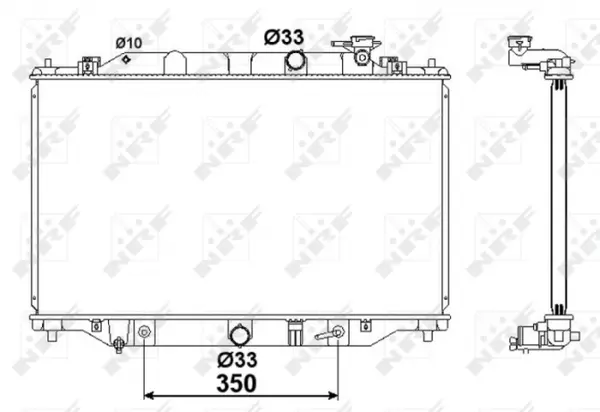 Radiator motor potrivit MAZDA CX-5 2.2D