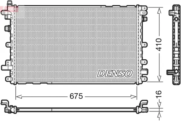 Radiator motor potrivit OPEL AMPERA 1.4H