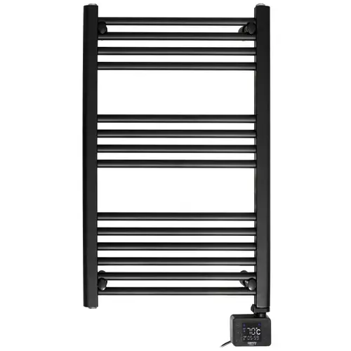 Radiator pentru baie Camry CR7822, Electric, 14 tije, Panou tactil, IP24, Temporizator, 600 W, 50x5.3x90 cm (Negru)