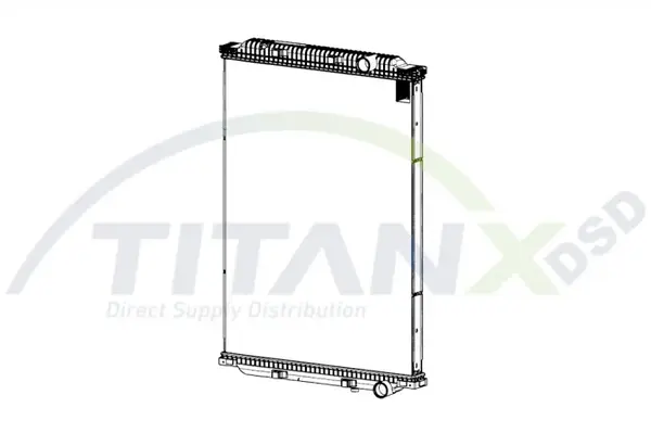 Radiator racire motor (fara rama) potrivit RVI KERAX, PREMIUM 2 DXi11 DXi13 10.05-