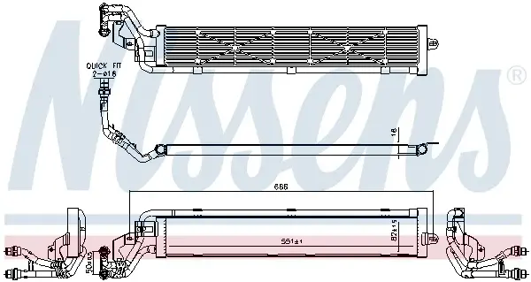 Radiator racire motor potrivit AUDI A3, Q3; CUPRA FORMENTOR, LEON, LEON SPORTSTOURER; SEAT LEON, LEON SPORTSTOURER, TARRACO; SKODA OCTAVIA IV, SUPERB III; VW GOLF VII, GOLF VIII, MULTIVAN T7 1.4H 05.1