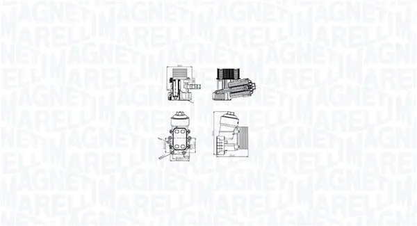Radiator ulei potrivit AUDI A1, A3, A4 ALLROAD B8, A4 B8, A5, A6 C7, Q3, Q5, TT; SEAT ALHAMBRA, ALTEA, ALTEA XL, EXEO, EXEO ST, IBIZA IV, IBIZA IV SC, IBIZA IV ST 1.2D 1.6D 2.0D 05.03-