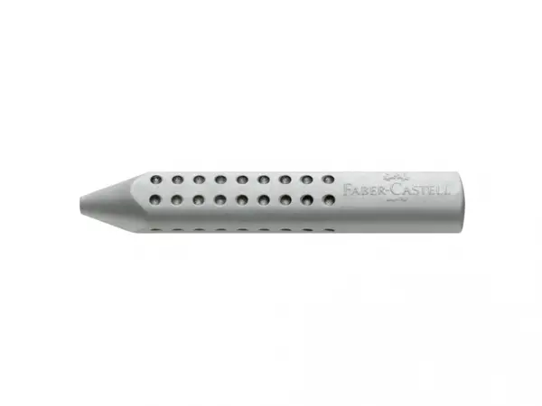 Radiera Grip 2001 gri Faber-Castell, triunghiulara, fara PVC