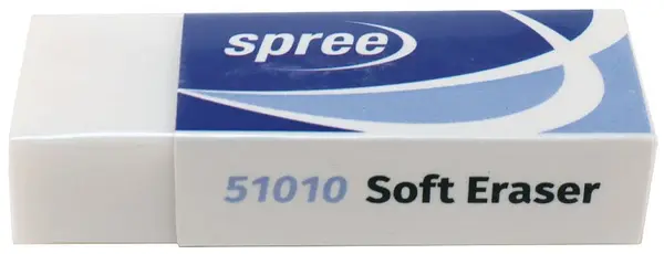 Radieră Spree - Cu ambalaj din carton